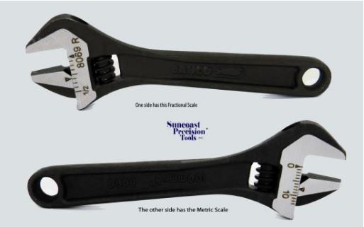 BAHCO®  Black Adj. Wrench 4in. , Replaces AP-4A - BAH8069RUS