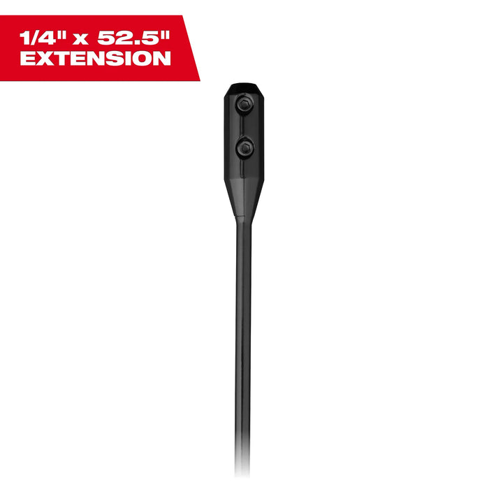 Milwaukee 1/4β x 52.5" Flexible Cable Bit Extension ,48-13-8124
