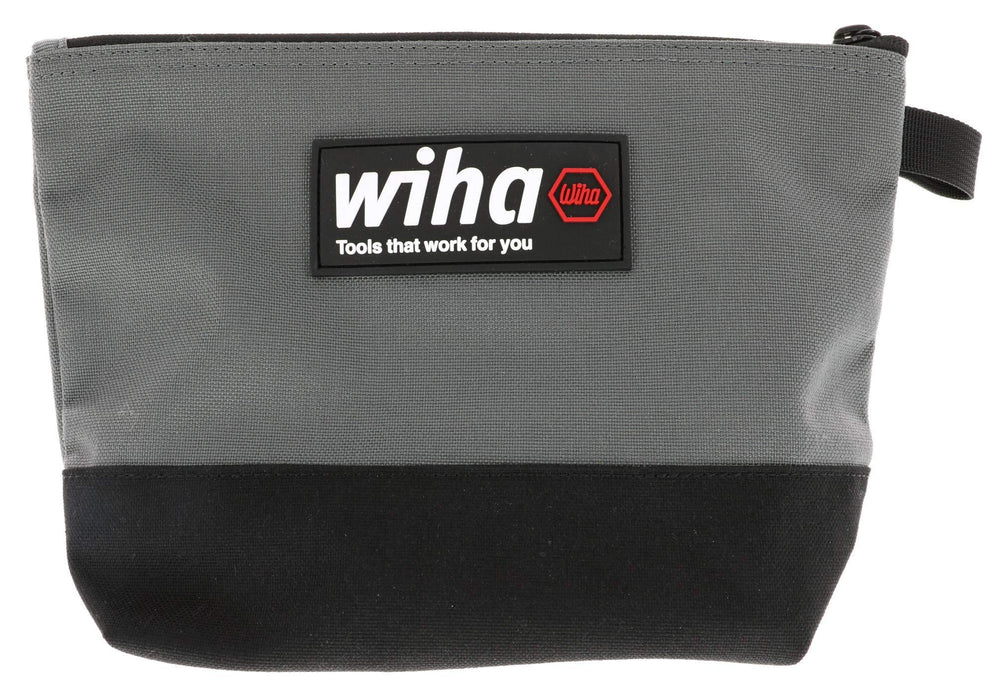 Wiha Cordura Multi Purpose Heavy Duty Zipper Tool Pouch