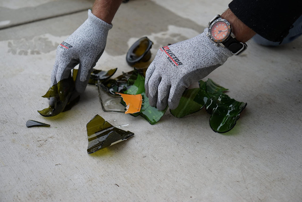 Kinco XL  Cut Resistant Work Glove, Knit Shell with Nitrile Palm