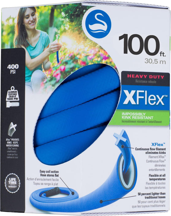 Swan Products CSNXF58100 Hose Heavy-Duty Xflex, Blue