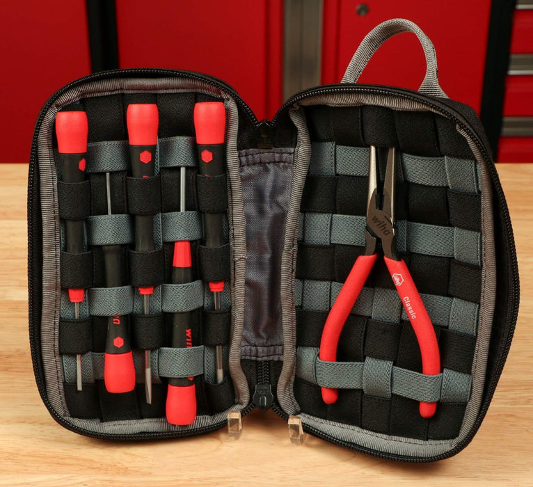 Wiha Cordura Utility Organizer Zipper Tool Pouch