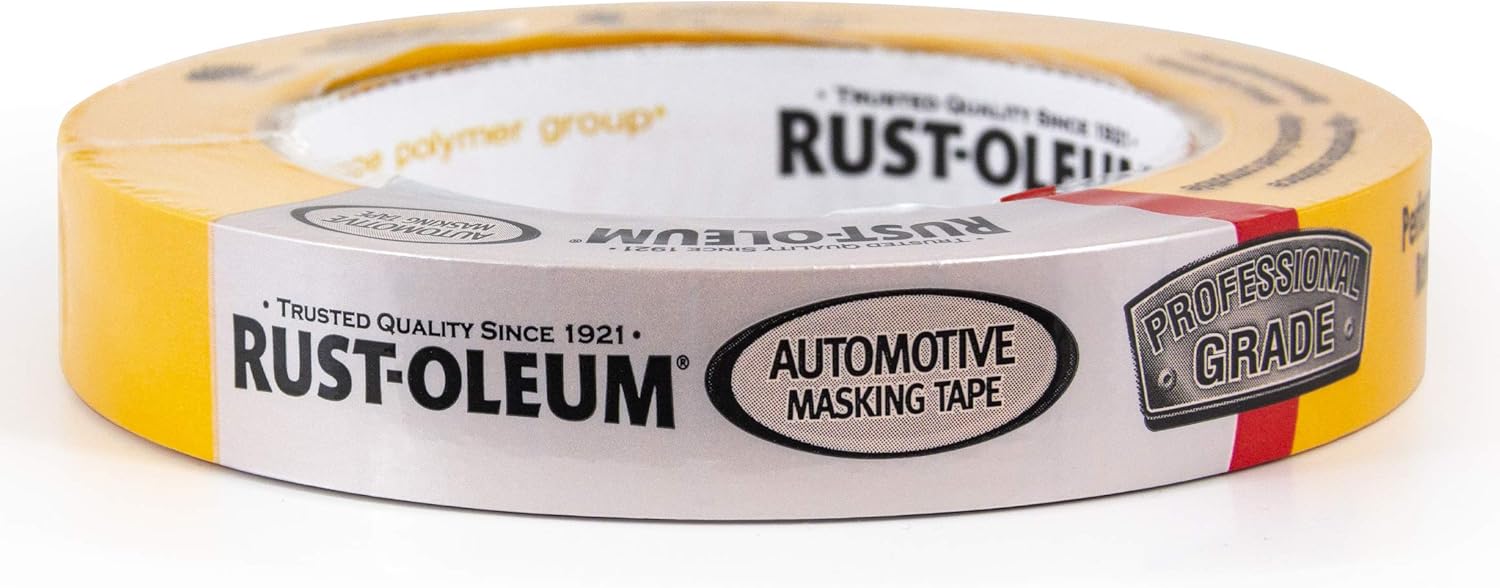 RUST-OLEUM Orange Masking Tape, .70" x 35 yd, Orange