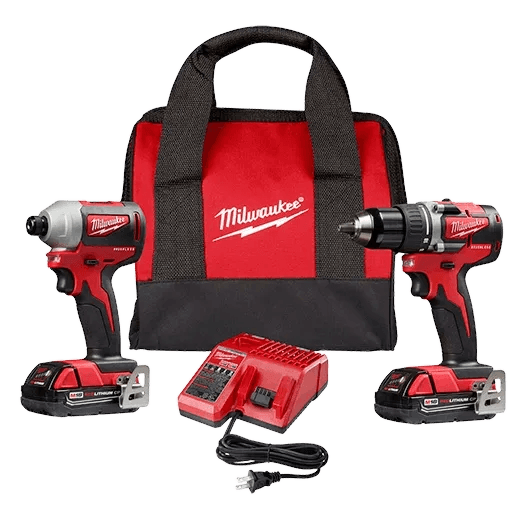 M18 Compact Brushless 2-Tool Combo Kit, Drill Driver/Impact Driver