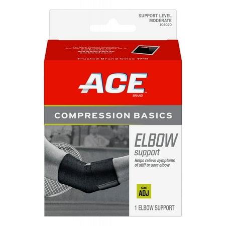 3M ACE Compression Basics Elbow Support Adjustable