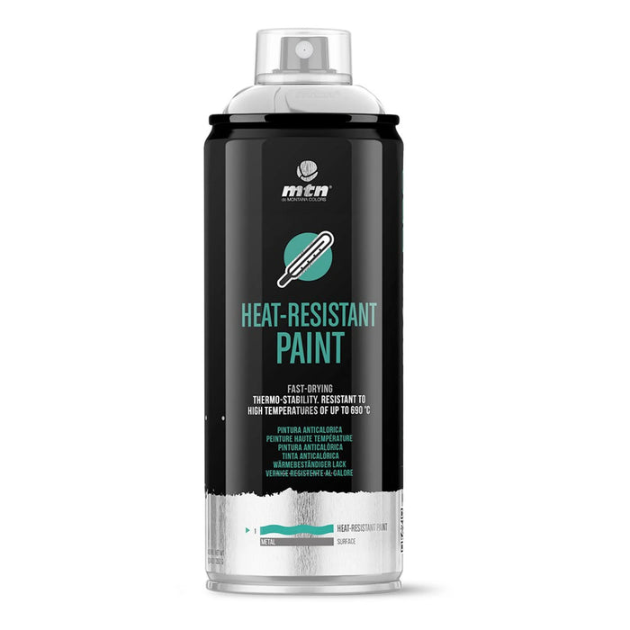 MTN PRO Heat Resistant Paint - Silver