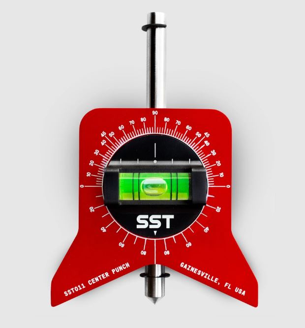 SST011 Magnetic Pipe Center Punch Level Tool