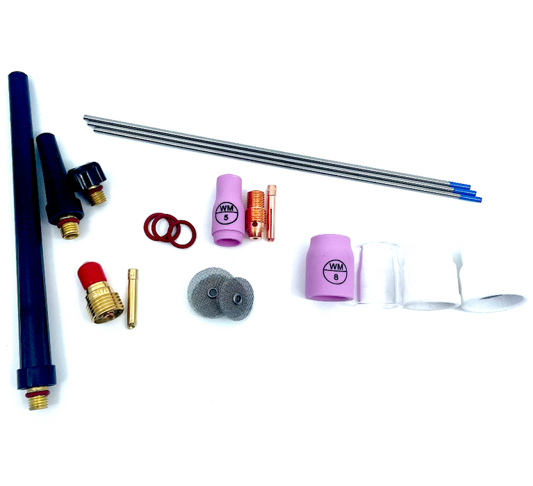 Weldmonger® Challenger TIG Kit for #9/20 Torches