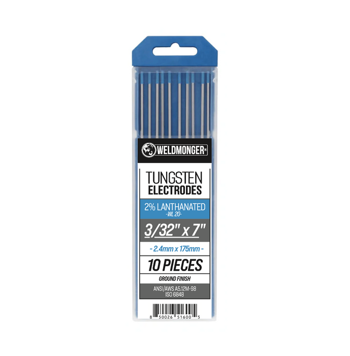 Weldmonger® 2% Lanthanated Tungsten, 10/PK