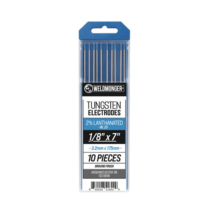 Weldmonger® 2% Lanthanated Tungsten, 10/PK