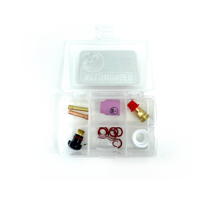 WELDMONGER® LUCKY #7 PRO Combo Kit, Size 3/32 - For 17,18,26 Style Torches