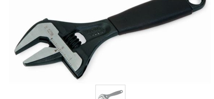Bahco 6in. Wide Mouth Adj Wrench - BAH9029RUS