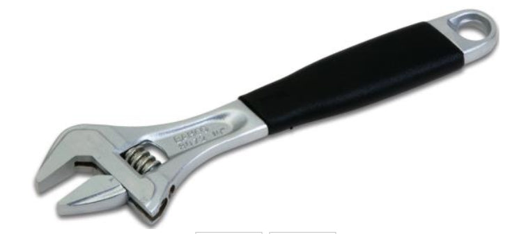 Bahco Chrome Adj. Wrench Ergo 10in. - BAH9072RCUS