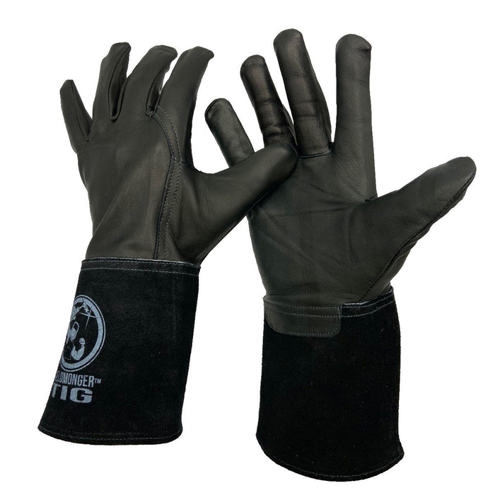 Weldmonger® TIG Welding Gloves - Black 3" Cuff