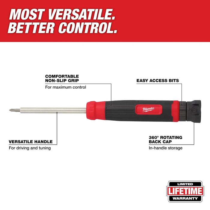 Milwaukee 27-in-1 Security Precision Multi-Bit Screwdriver 48-22-2934