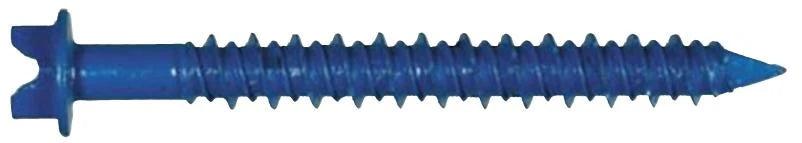 Tapcon  Concrete Screw Anchor, 3/16 in Dia, 2-1/4 in L, Climaseal 25pk