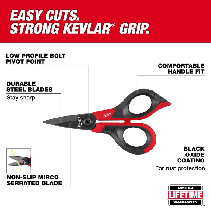 Milwaukee Kevlar® Shears 48-22-3017
