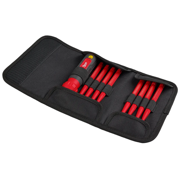CHECK PRICES Milwaukee 8-in-1 1000V Insulated Slim Tip Multi-Bit Screwdriver 48-22-2218