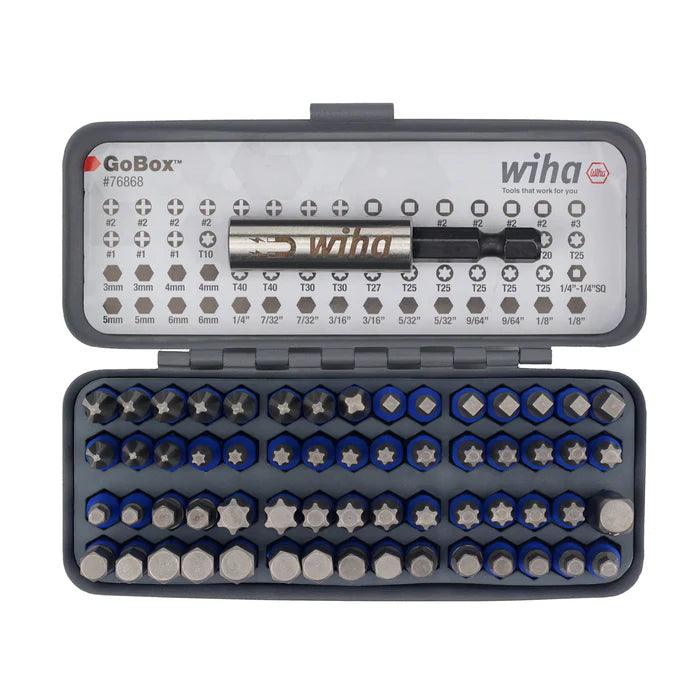 61 Piece GoBox TerminatorBlue Impact Bit Set 76868