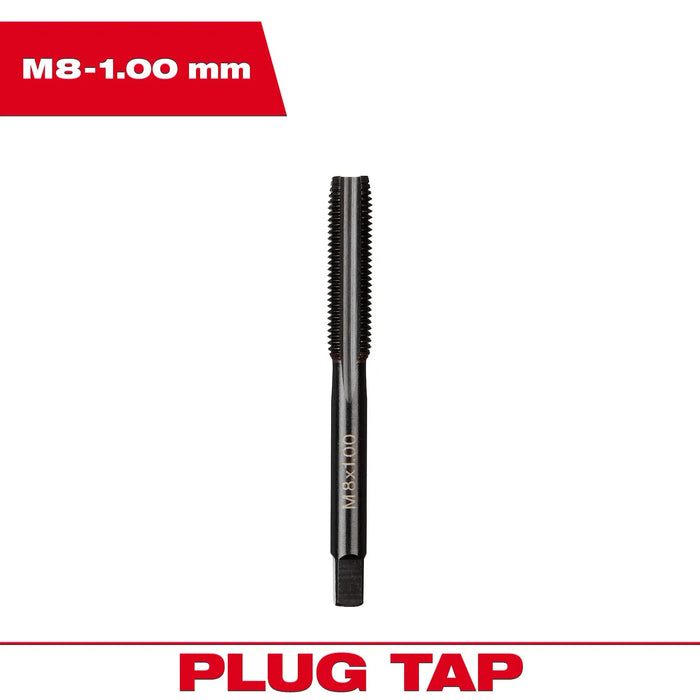 Milwaukee M8-1.00 mm Straight Flute Plug Tap 49-57-5145