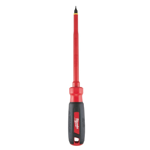 Milwaukee 1/4" Slotted - 6" 1000V Insulated Screwdriver 48-22-2221