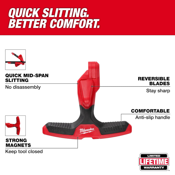 Milwaukee Fiber Optic Drop Cable Slitter 48-22-3015