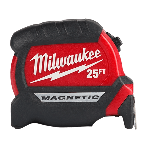 25ft Compact Magnetic Tape Measure