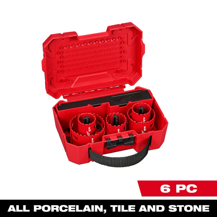 Milwaukee Diamond Max Hole Saw Set (6-Piece)