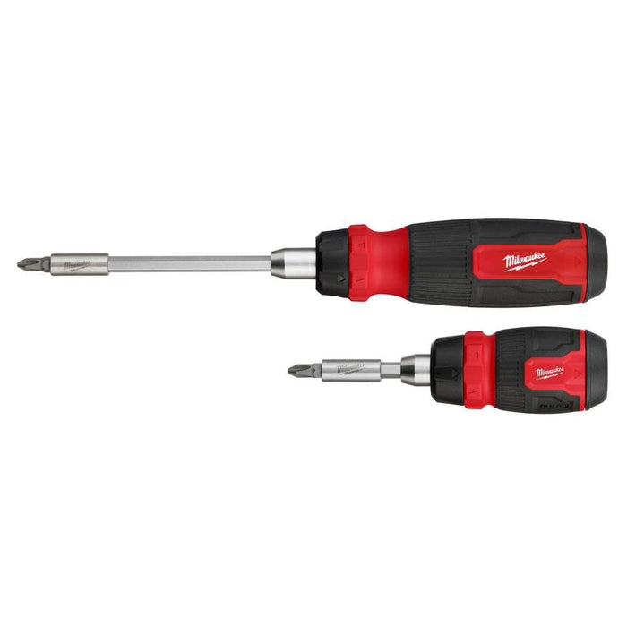 14-in-1 and 8-in-1 Compact Ratcheting Multi-Bit Screwdriver