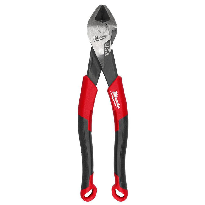 Milwaukee 8" Diagonal Angled Comfort Grip Cutting Pliers USA MT558A