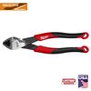 Milwaukee 8" Diagonal Angled Comfort Grip Cutting Pliers USA MT558A