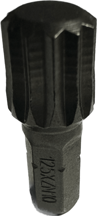 Vega Triple Square 8 Insert Bit x 1" Driver Bit 125XZN08 - 1/4 in-Hex Shank #015