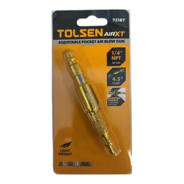 Tolsen 72187   1/4″ Adjustable Pocket Air Blow Gun