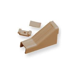3/4 inch Surface Mount Cable Raceway, Ivory, Inside Corner/Base