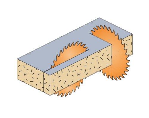 CMT 254.080.10 ITK Non-Ferrous, PVC & Melamine Saw Blade, 10-Inch x 80 Teeth, TCG Grind with 5/8-Inch Bore