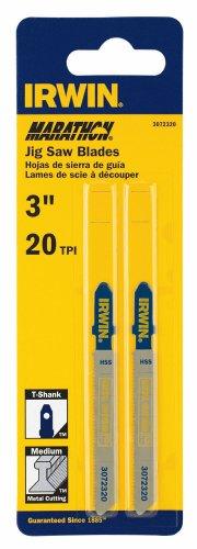 IRWIN 3072320 T Shank 3" 20 TPI Bi-Metal Jig Saw Blade