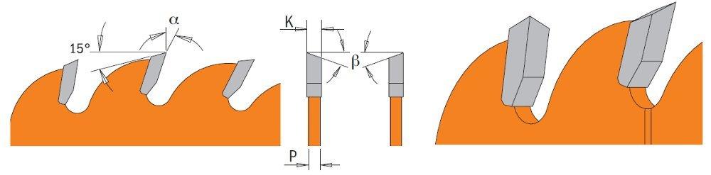 CMT 213.040.10 Industrial General Purpose Saw Blade, 10-Inch x 40 Teeth 20° ATB Grind with 5/8-Inch Bore, PTFE Coating