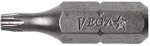 VEGA TORX Security Bit Set. Professional Grade 1" TORX Security Bit Set (T08, T10, T15, T20, T25, T27, T30, T40) 125TTXA