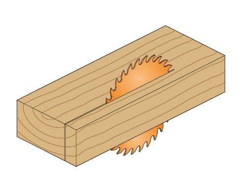 CMT P08040 ITK Plus Finish Saw Blade, 8-8-1/4 x 40 Teeth, 10° ATB+Shear with 5/8-Inch<> bore