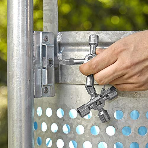Knipex 00 11 01 TwinKey β for control cabinets, windows and shut-off systems