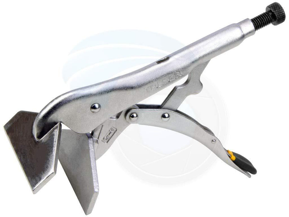 Tolsen 10-inch Steel Vise Holding Welding Sheet Clamp Grip Locking Pliers