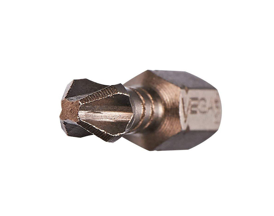 VEGA #2 Phillips Impact Driver Bits. Impactech Professional Grade Impact Ready #2 Phillip 1" Bits. (Pack of 10) P125P2A-10