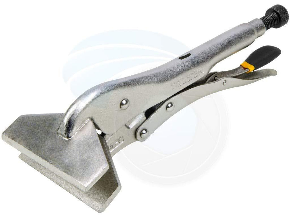 Tolsen 10-inch Steel Vise Holding Welding Sheet Clamp Grip Locking Pliers