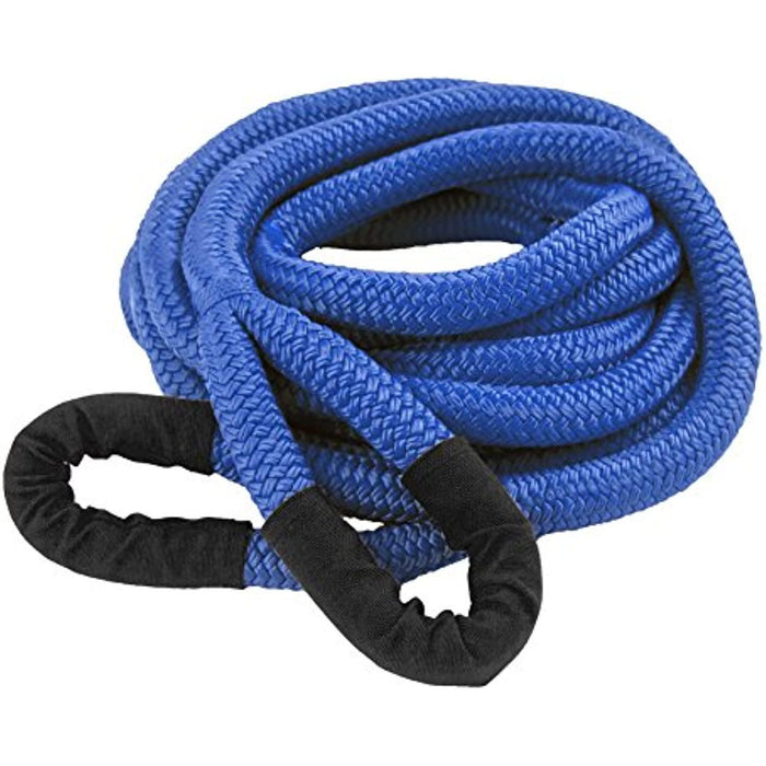 DitchPig 447521 Kinetic Energy Vehicle Recovery Double Nylon Braided Rope with Tote Bag, 7/8" x 20', 24,700 lbs. Breaking Strength