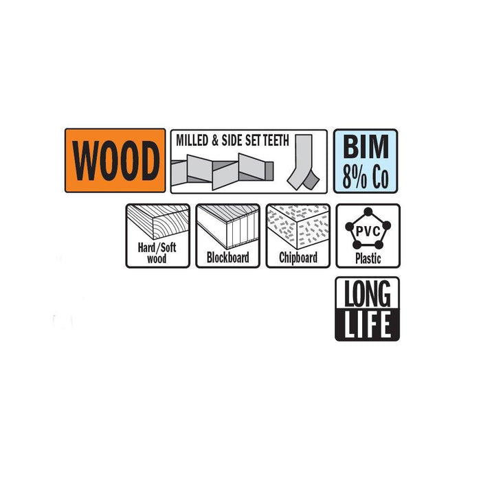 CMT OMM07-X1 Plunge & Flush-Cut For Wood Extra Long Life Blade For Wood Quick Release Oscillator Multicutter,