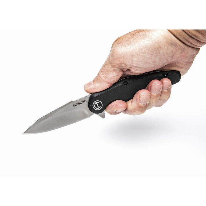 Crescent 3-1/2 Inch Harpoon Blade Composite Handle Pocket Knife - CPK350C