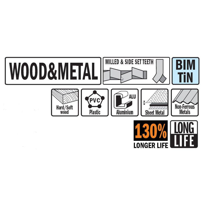 CMT OMM13-X1 Plunge & Flush-Cut Blade for Wood & Metal Extra Long Life Quick Release Oscillator Multicutter,