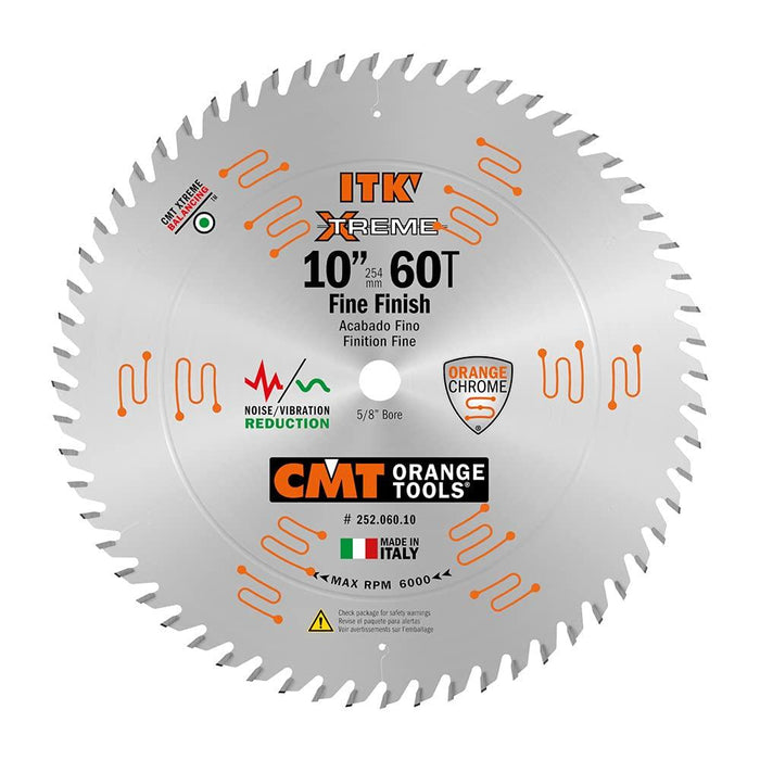 CMT ORANGE TOOLS 252.060.10 ITK FINE CUT OFF 10"x60x5/8"