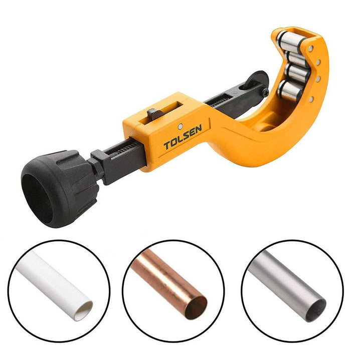 Tolsen Heavy Duty Large 6-64mm 1/4-2 PVC Copper Aluminum Pipe Cutter