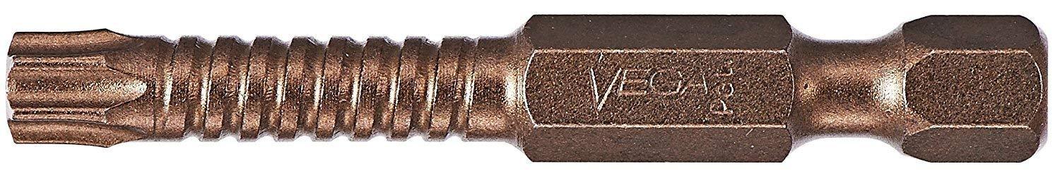 VEGA T25 TORX Impact Driver Bits. Impactech Professional Grade Impact Ready T-25 TORX 2" Bits. (Pack of 5) P150T25A-5